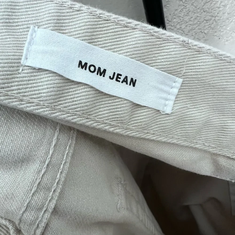 Cotton On Original Straight Mom jeans Vintage White Size 10